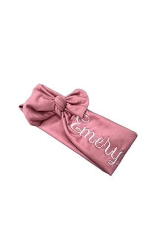 Personalized Knit Headband for Girls with Name