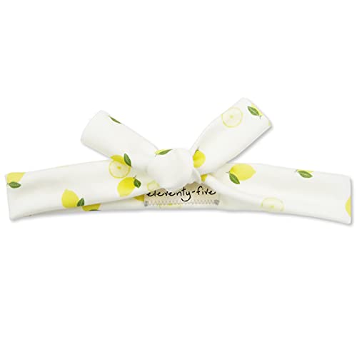 eleventy-five Organic Knotted Headbands Mommy Me Set Lemon Slice 1