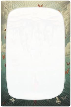 Wajiw Fairy Tale Crib Sheets for Girls and Boys 28x52In