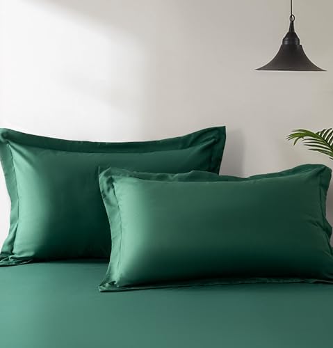 NookZuzu 2 Pack Dark Green Toddler Pillow Cases