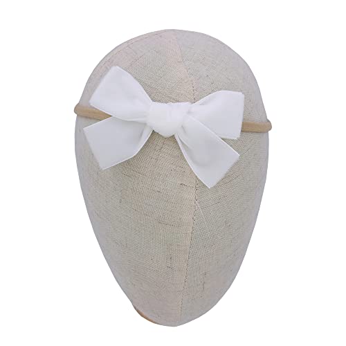 Velvet Bow Headbands 32 24 PCS for Baby Girls