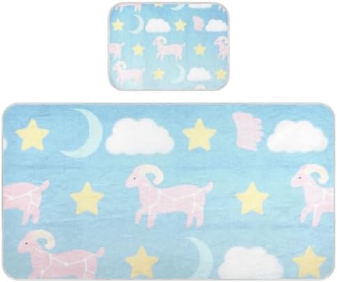 Cute Animal Cooling Baby Mattress Protector 28x52 Reusable