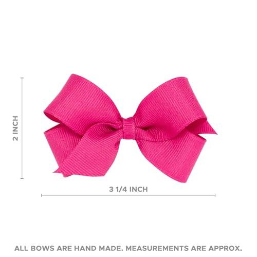 Wee Ones Virginia Cavaliers Logo Print Mini Hair Bow