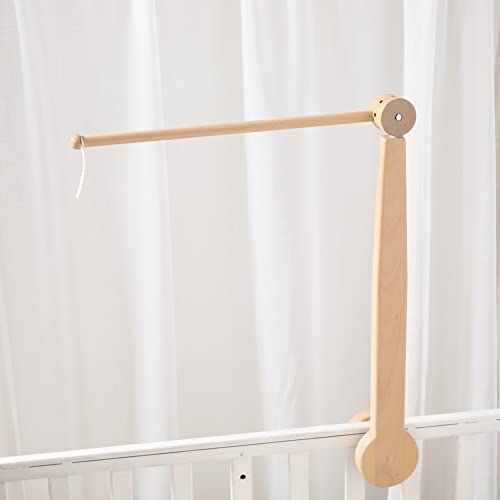 Baby Crib Mobile Holder Wooden Hanger