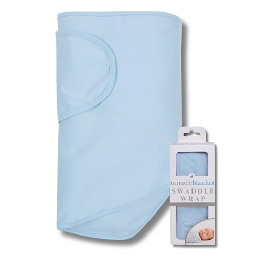 Miracle Blanket Swaddle Wrap - Soft Secure for Newborns