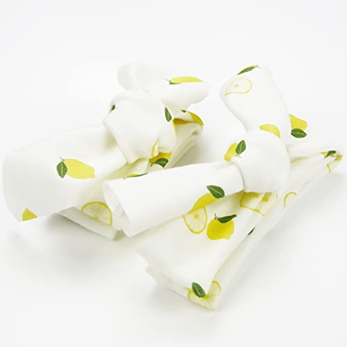 eleventy-five Organic Knotted Headbands Mommy Me Set Lemon Slice 1