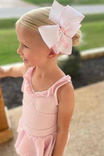Wee Ones Princess Hair Bow with No-Slip Clip Medium