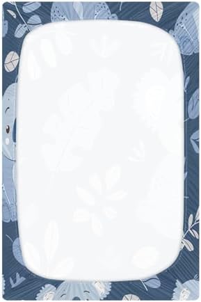 Wajiw Crib Sheets for Girls and Boys Soft Breathable Fitted Sheets
