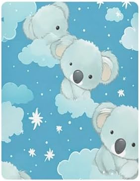 Wajiw Crib Sheets Soft Breathable Fitted for Standard Crib Mattresses