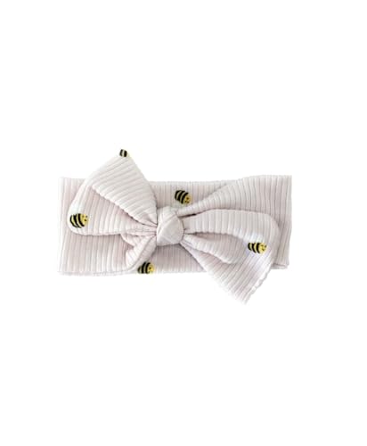 Bee Bow Stretch Headband for Newborn Baby