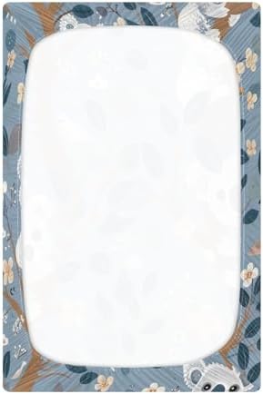 Wajiw Crib Sheets Soft Breathable Fitted for Standard and Toddler Mattresses