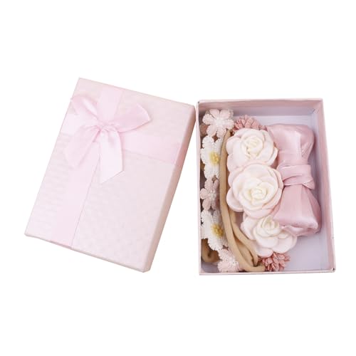 OOSAKU 6pcs Soft Nylon Floral Headbands Set