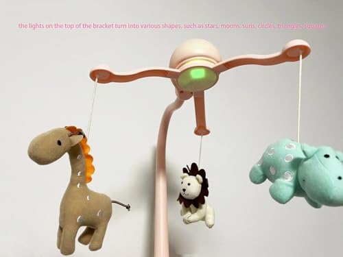 Cutie Pumpkin Baby Crib Mobile with Music Starlight