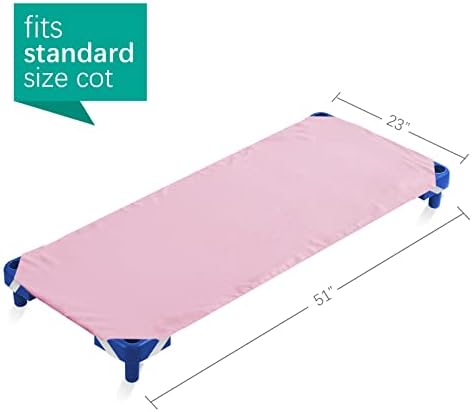Biloban Crib Sheets 23 x 51 Pink Microfiber