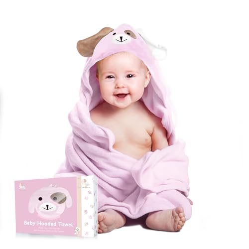 Premium Baby Towels with Hood - Ultra Soft Bamboo Viscose