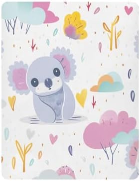 Wajiw Koala Crib Sheets Soft Breathable Fitted Bedding 1