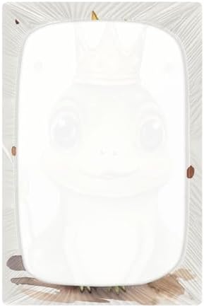 Wajiw Frog Crib Sheets for Girls and Boys