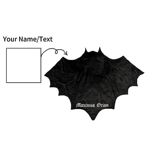 Personalized Bat Blanket Pad for Baby 0-4 Years Old