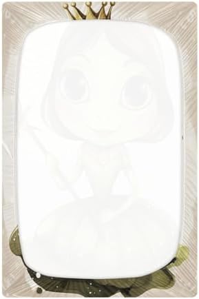 Wajiw Frog Crib Sheets Soft Breathable Fitted for Standard and Toddler Mattresses