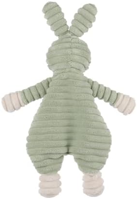 Apricot Lamb Corduroy Bunny Lovey Blanket for Babies
