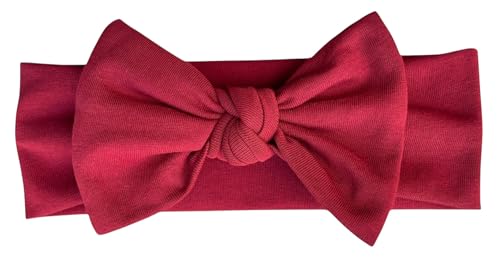 Babygiz Baby Girl Headband with Bow - Maroon