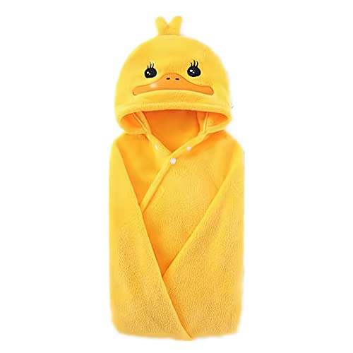 BEENIFIC Hooded Baby Towel - Yellow Duck Design