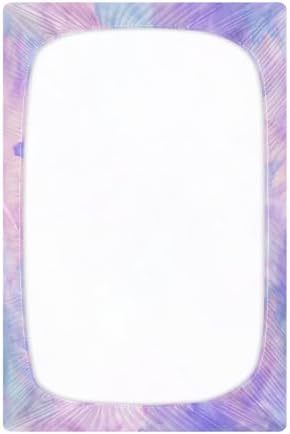 Wajiw Tie Dye Crib Sheets Soft Breathable Fitted