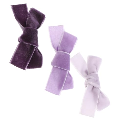 Healeved Girls Hair Clips 3 Pcs Bow Hairpin Set