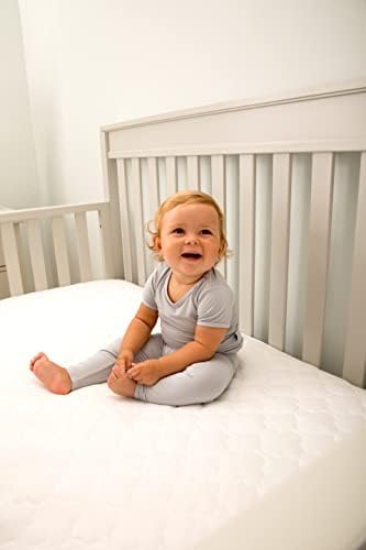 Sealy Baby Waterproof Crib Mattress Protector Pad - 52 x 28 White
