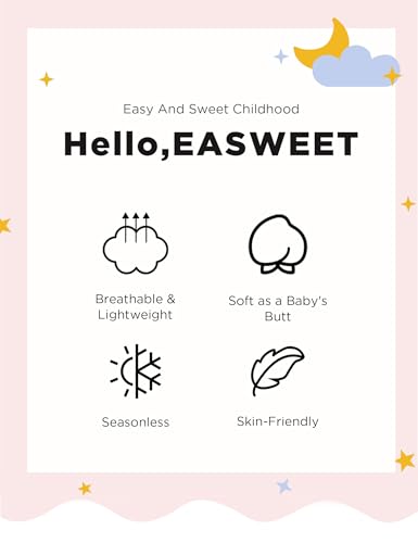 EASWEET Baby Girls Stretchy Headbands with Bows