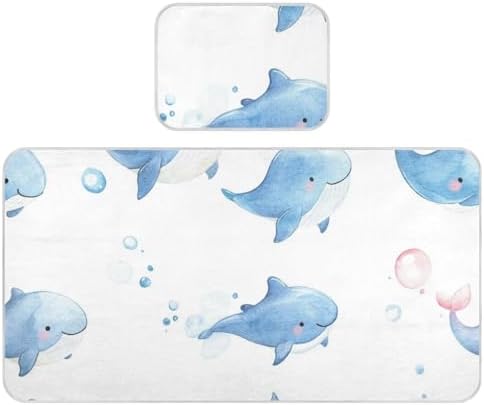 Cooling Baby Mattress Pad with Waterproof Protection 28x52