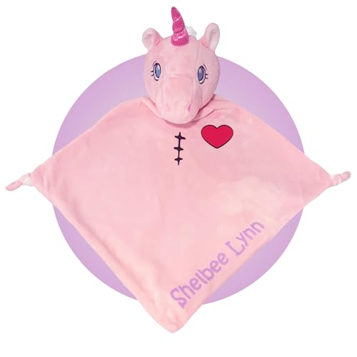 Personalized CHD Baby Blanket - Unicorn Design