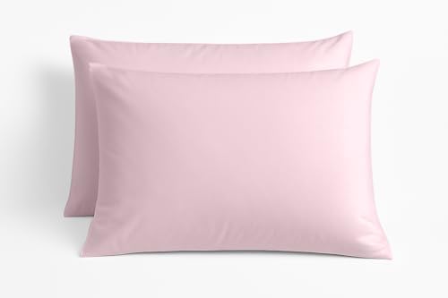 Comfort Beddings 100 Organic Cotton Pillowcases 12x16 Pale Lilac Pack of 2