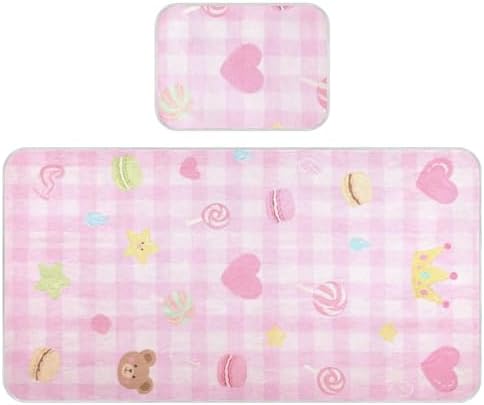 Cooling Baby Crib Mattress Protector 28x52 Pink Mesh