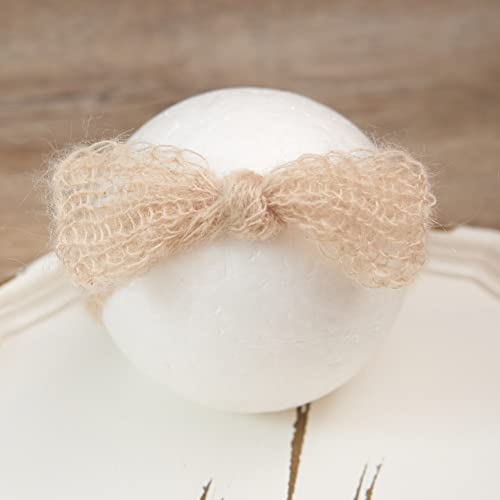 Zeroest Baby Bow Headband Mohair Headdress