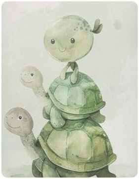 Wajiw Turtle Crib Sheets for Soft and Breathable Sleep