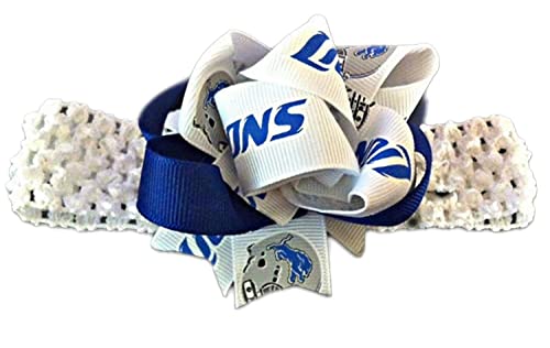 Handmade Lions Baby Girl Bow Headband