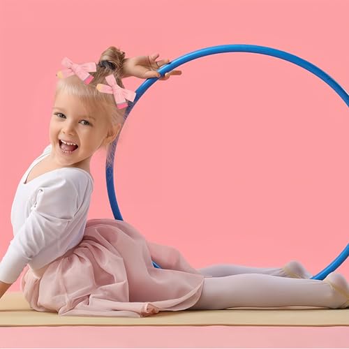 Vsdski Cute Pink Pencil Bow Hair Clips for Girls