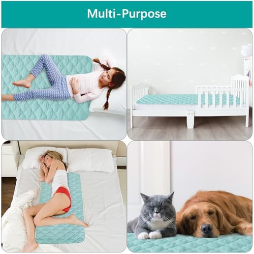 Biloban Waterproof Crib Mattress Protector 28x52