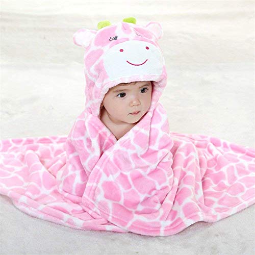 Vauwmsr Baby Hooded Blanket Ultra Soft Warm Newborn Infant Swaddle Wrap