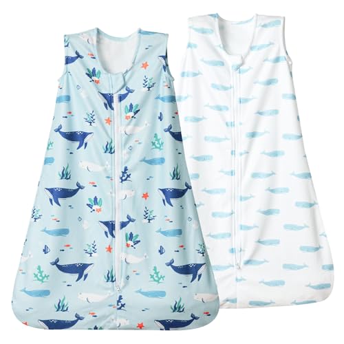 Davids Kids Micro Fleece Sleep Sack 6-12 Months 2 Pack