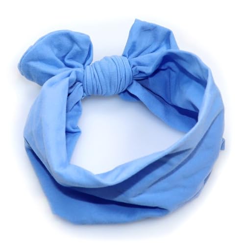 25-Pack Soft Wide Turban Headbands for Baby Girls