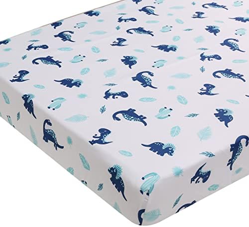 8-Piece Dinosaur Crib Bedding Set for Baby Boys