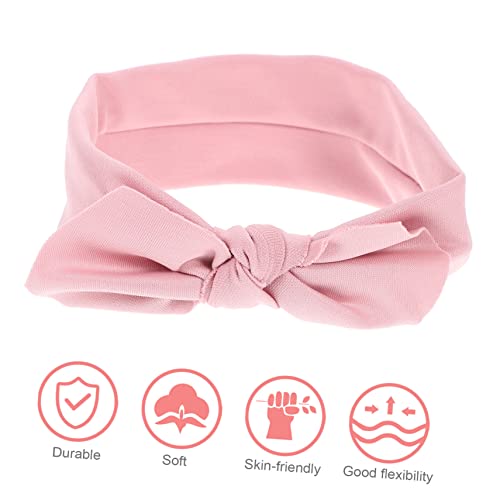Hemoton Newborn Bow Headbands for Boys Girls