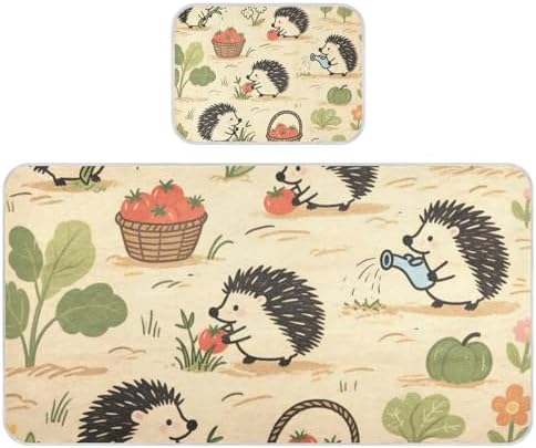 Hardworking Hedgehog Cooling Crib Mattress Pad 28x52 Reusable