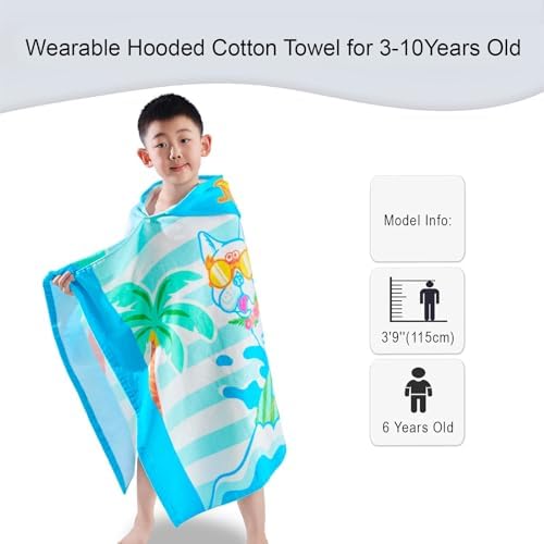 VOOVA MOVAS Toddler Towels 30X50 Soft Cotton