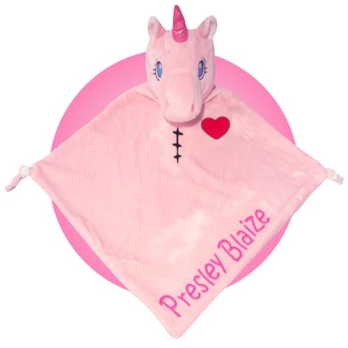 Personalized CHD Baby Blanket - Unicorn Design