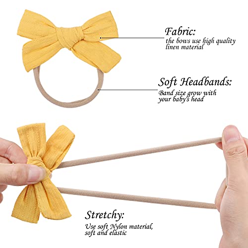 15 PCS Baby Girls Headbands with Bows Hair Accessories