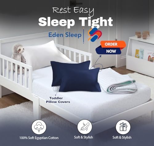 Eden Sleep Youth Pillow Cases 500 Thread Count Pack of 2