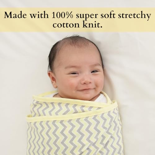 Miracle Blanket Swaddle Wrap - Soft Secure for Newborns